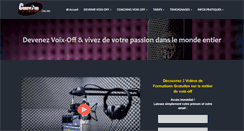 Desktop Screenshot of coaching-voix-off.com
