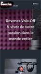Mobile Screenshot of coaching-voix-off.com